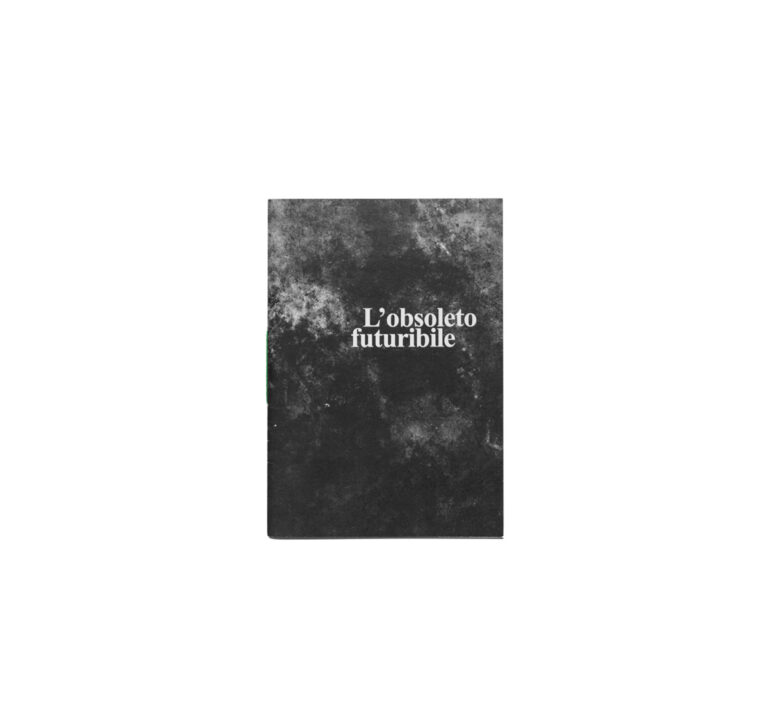 copertina della fotozine "L'obsoleto futuribile"