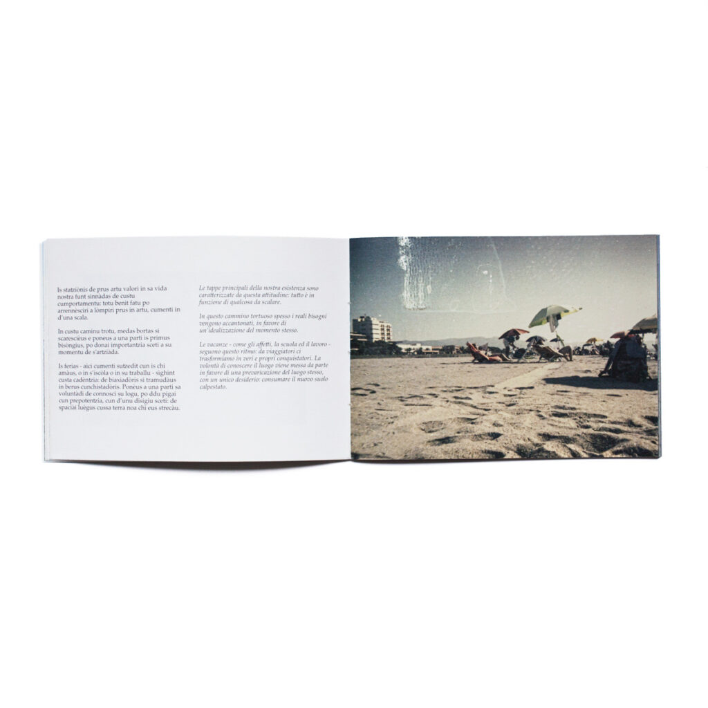 pagine interne della fotozine "Liberus non si serbit su paradisu"