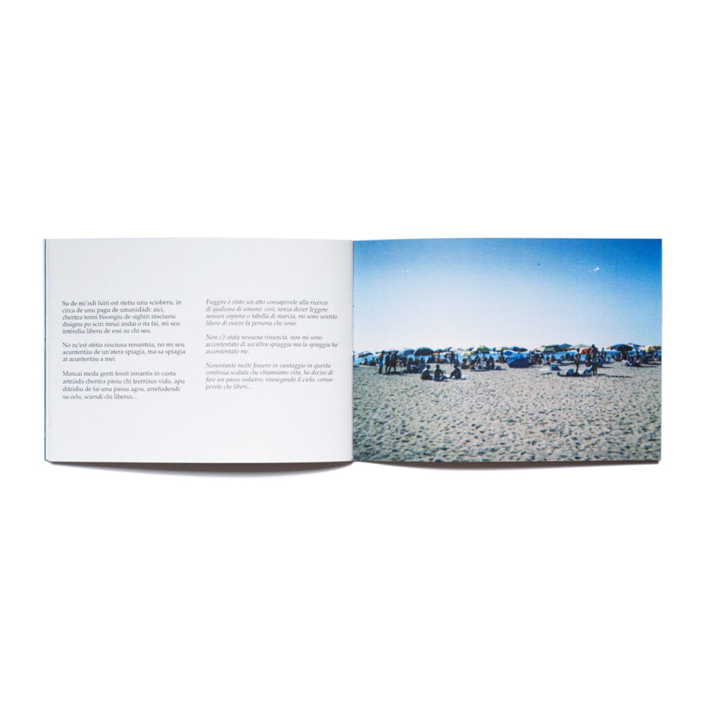 pagine interne della fotozine "Liberus non si serbit su paradisu"