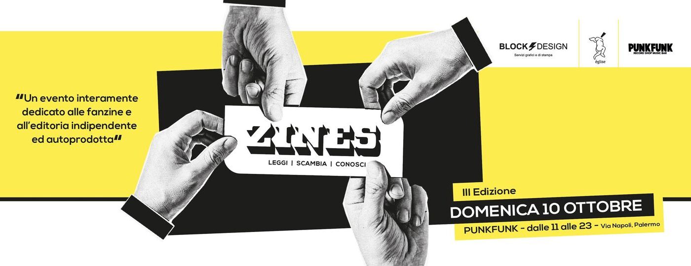 Zines Palermo III edizione locandina