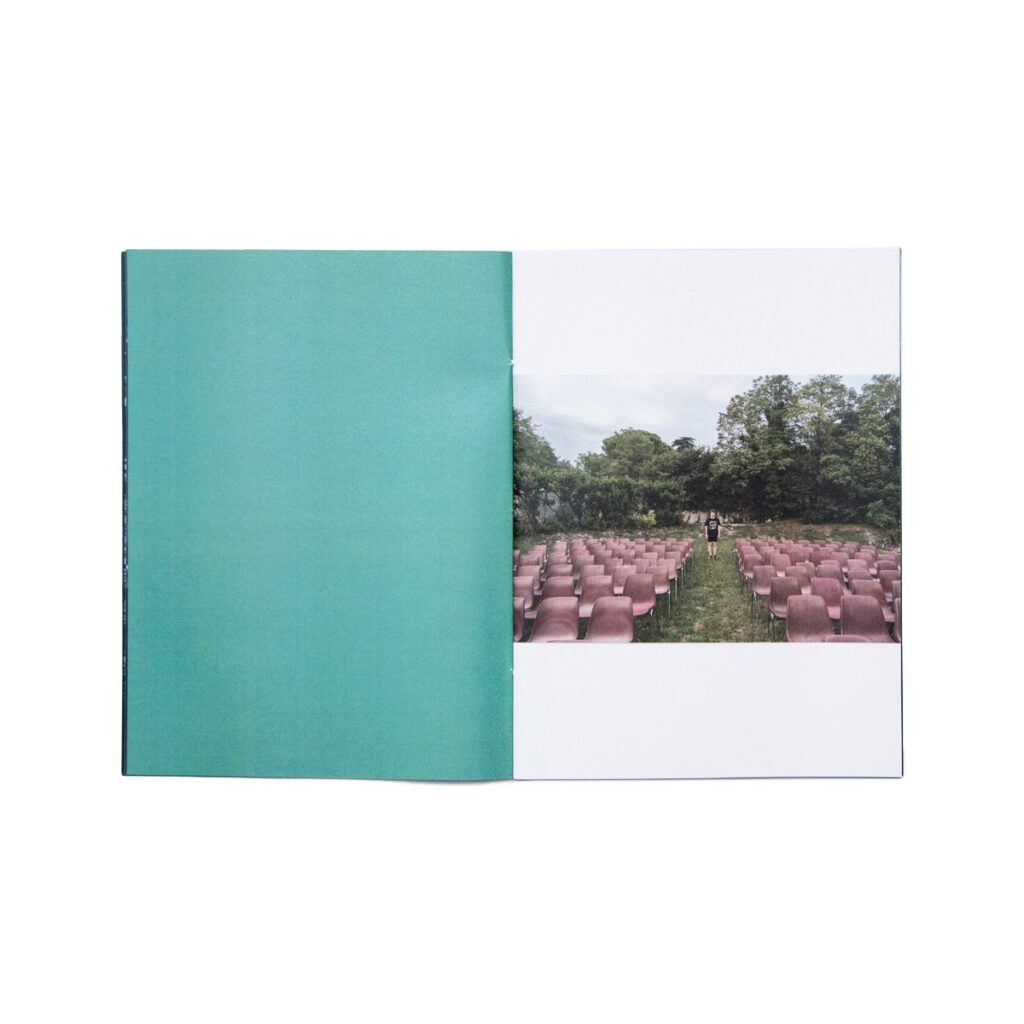 Doppia pagina interna della fanzine "Ruth & Billie"