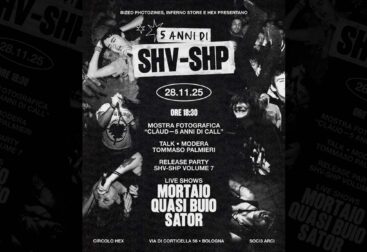 SHV-SHP vol.7 a Bologna - locandina dell'evento